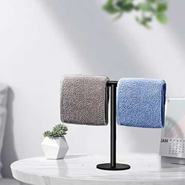 Stylish Hand Towel Holder Stand for Bathroom and Kitchen