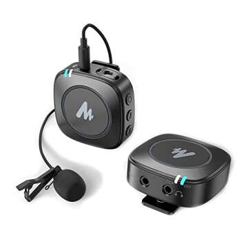 MAONO Wireless Lavalier Microphone for Vlogging & Streaming