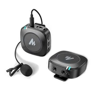 MAONO Wireless Lavalier Microphone for Vlogging & Streaming