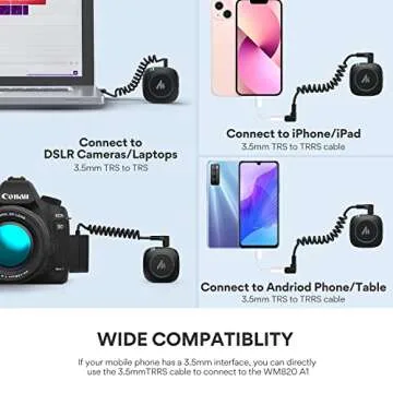 MAONO Wireless Lavalier Microphone for Vlogging & Streaming