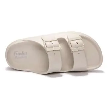 FUNKYMONKEY Waterproof EVA Slides for Women - Stylish Comfort