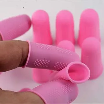 Protective Silicone Finger Covers for Crafting and Cooking