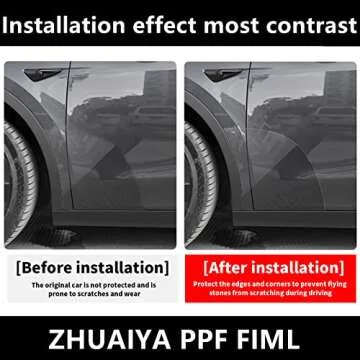 ZHUAIYA Tesla Model Y Clear Paint Protective Film