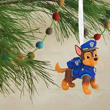Hallmark Paw Patrol: The Movie Chase Christmas Ornament