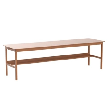Ytaoka Solid Wood Desk - 63" Elegant Writing Station