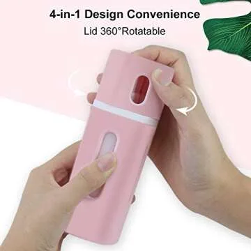 Trafield Travel Bottles - TSA Approved 4-in-1 Travel Accessories