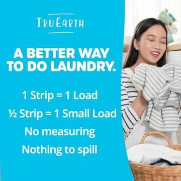 Tru Earth Eco-Friendly Laundry Strips for Every Load