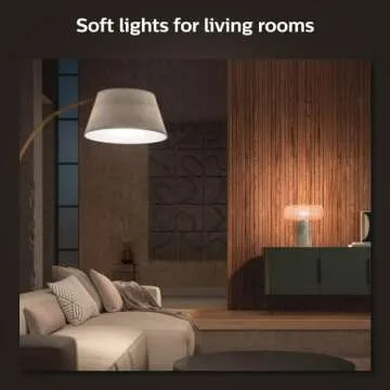 Philips Hue Smart 75W A19 LED Bulb - Soft Warm White Light - 1 Pack - 1100LM - E26 - Indoor - Control with Hue App - Works with Alexa, Google Assistant and Apple Homekit
