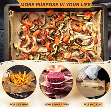 Unbleached Baking Paper Roll for Cooking & Baking