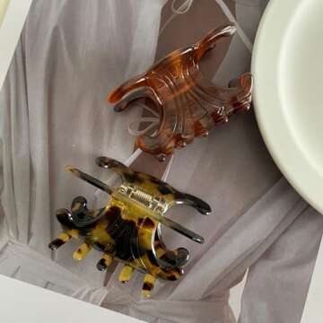 MISS-BB 2 Pieces Butterfly Hair Clips - Versatile Fashion Accessory for Women