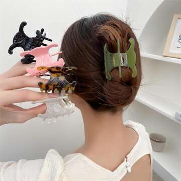 MISS-BB Butterfly Hair Clips for Women - Versatile Fashion Accessory