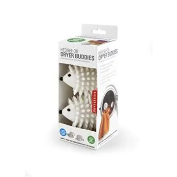 Kikkerland Hedgehog Dryer Balls - Speed Up Laundry Naturally