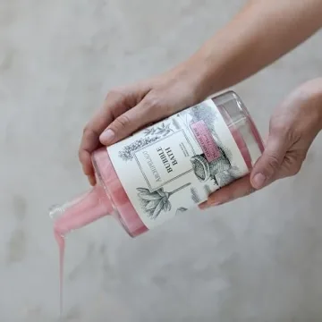 Charcoal Rose Bubble Bath - Moisturizing & Hydrating 25 oz