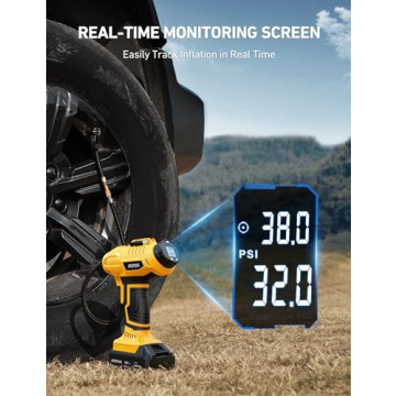 AstroAI 20V Cordless Tire Inflator for Cars and More