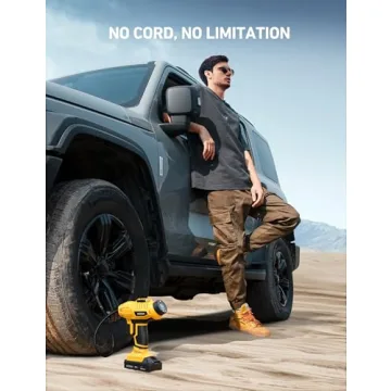 AstroAI 20V Cordless Tire Inflator for Cars and More