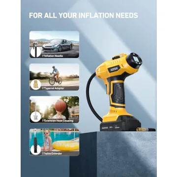 AstroAI 20V Cordless Tire Inflator for Cars and More