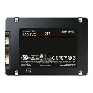 Samsung 860 EVO 2TB 2.5-Inch SATA III Internal SSD