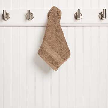 Luxurious Washcloths Set of 12 - Plush & Soft Cotton Wash Cloths