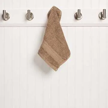 Luxurious Washcloths Set of 12 - Plush & Soft Cotton Wash Cloths