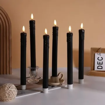 Elegant Flameless Taper Candles with Remote Control for All