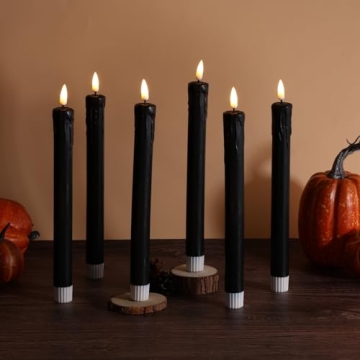 Elegant Flameless Taper Candles with Remote Control for All