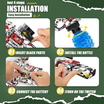 Anstoy Electric Gel Ball Blaster for Epic Outdoor Fun