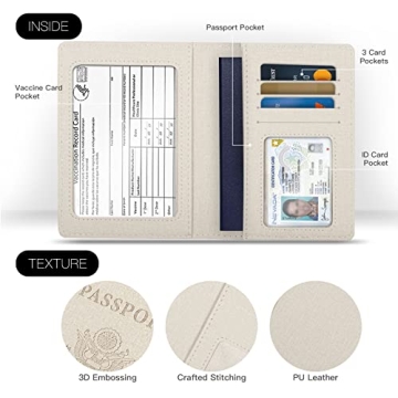 Stylish RFID Blocking Passport Holder Set for Travelers