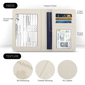 Stylish RFID Blocking Passport Holder Set for Travelers