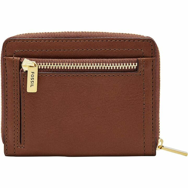 Fossil Women's Logan Leather RFID Mini Wallet