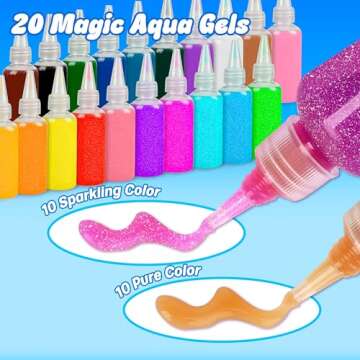 Mocoosy Magic Water Gel Kit - Safe Creative Fun for Kids