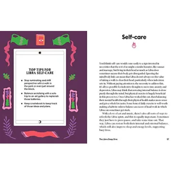 Libra Zodiac Book for Gifts and Astrology Lovers