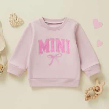 ZAXARRA Mommy and Me Matching Outfits for Family Bonding