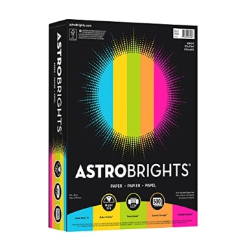 Neenah Astrobrights Assorted Color Paper, 500 Sheets