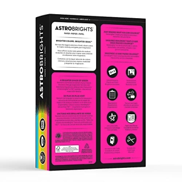 Neenah Astrobrights Assorted Color Paper, 500 Sheets