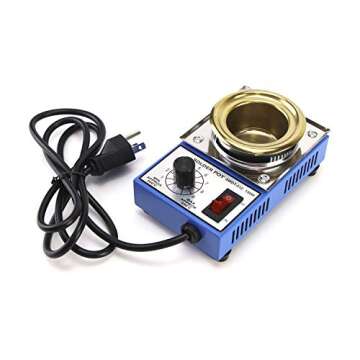 QWORK Solder Pot - 150W Adjustable Temperature Soldering Bath