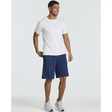 5 Pack Men’s Active Quick Dri Dry Fit Crew Neck T Shirts Athletic Running Gym Workout Short Sleeve Tee Tops Camisas para Hombres Summer