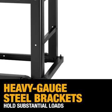 DEWALT Planer Stand with Integrated Mobile Base, 24” x 22” x 30” (DW7350)