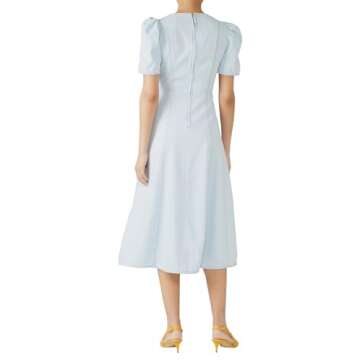 Kate Spade Pre-Loved Denim Faux Wrap Dress - Sustainable Style