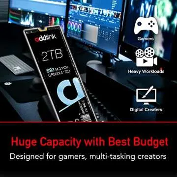 Addlink S92 2TB SSD for PS5 - 4850 MB/s Speed