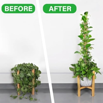 Glory Island 48 Inch Eco-Friendly Moss Pole for Climbing Plants