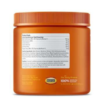 Zesty Paws Liver Support Supplement for Dogs - with Milk Thistle Extract, Turmeric Curcumin, Choline - Soft Chew Formula - for Dog Liver Function