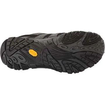 Merrell Men's MOAB 2 WTPF Hiking Shoe - Granite 10.5 US