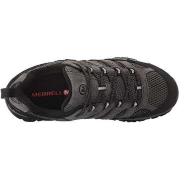 Merrell Men's MOAB 2 WTPF Hiking Shoe - Granite 10.5 US