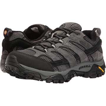 Merrell Men's MOAB 2 WTPF Hiking Shoe - Granite 10.5 US