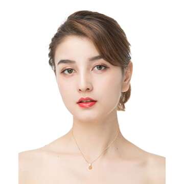 VZBarn IVF Infertility Mom Pineapple Necklace Jewelry Encouragement Gift for Women Gold