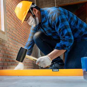 STEELHEAD 3-Piece Wood Handle Rubber Mallet Set | 8oz, 16oz & 32oz Mallets | Lightweight & Durable, Strike-Minimizing Handles, USA-Based Support