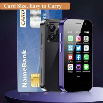 Compact Mini 4G Smartphone for Kids and Adults