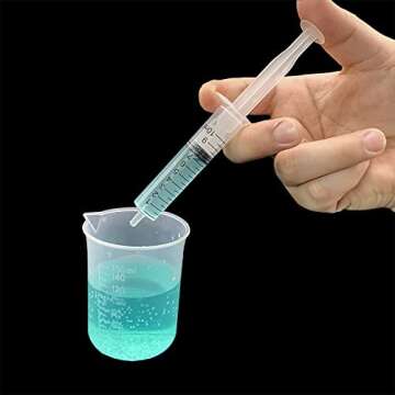 10ml Syringe for Liquid with Tip Cap - 3 Pack