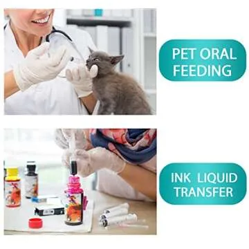 10ml Syringe for Liquid with Tip Cap - 3 Pack