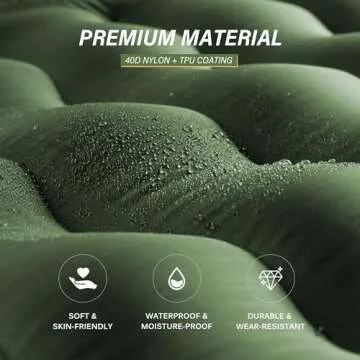 Hikero 6 Inch Inflatable Camping Sleeping Pad